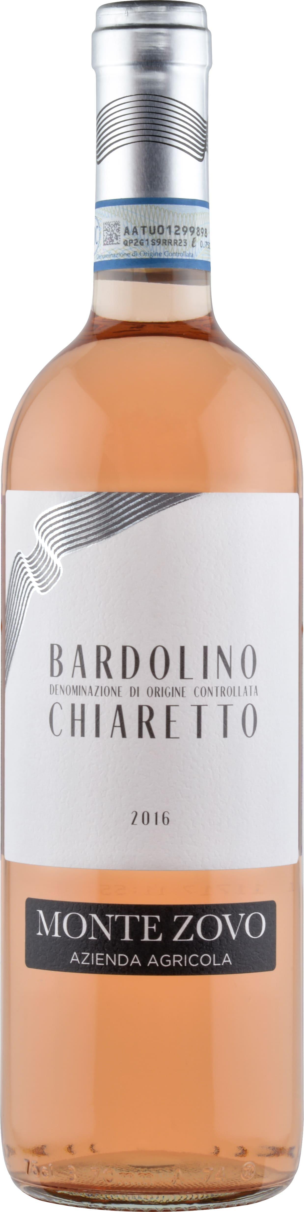 Вино Монте Зово Бардолино Чиаретто красное сухое Италия 750 мл., стекло