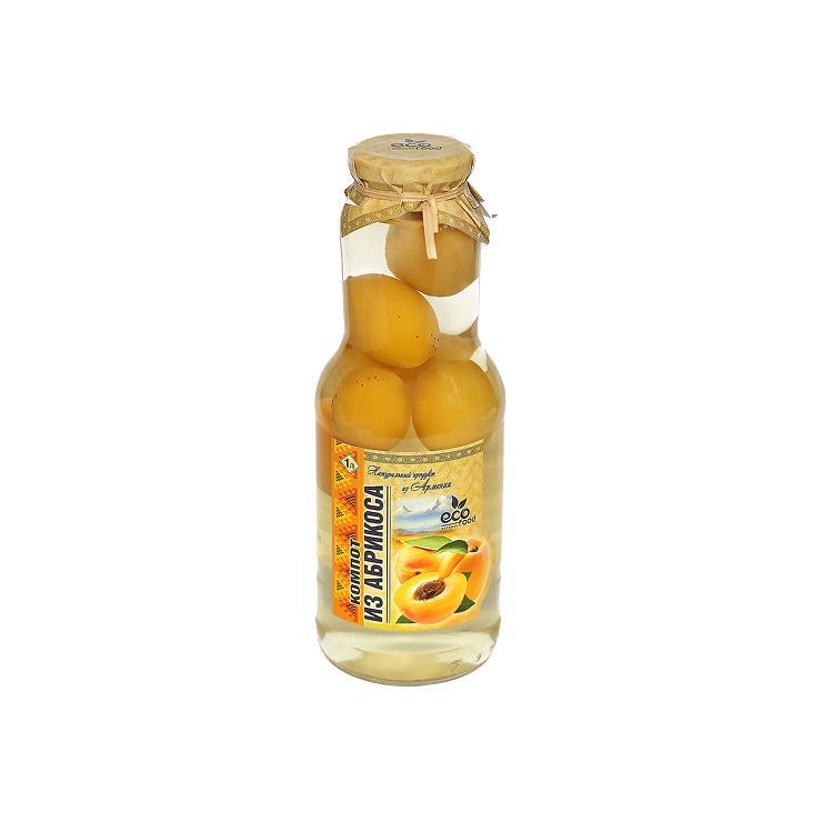 Компот ECOFOOD из абрикосов 1 л., стекло