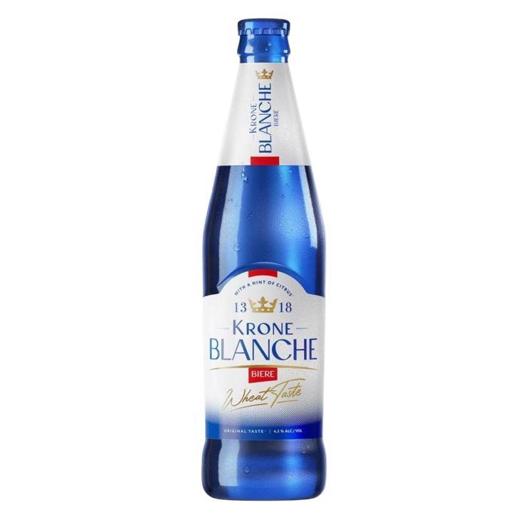 Пиво Krone Blanche, Biere 450 мл., стекло