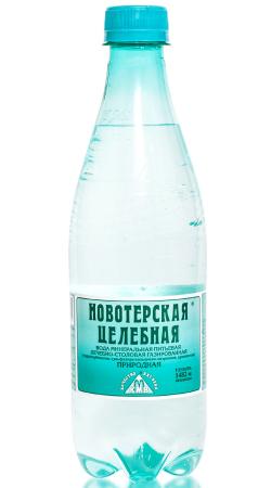 Вода газированная Новотерская целебная 500 мл., ПЭТ
