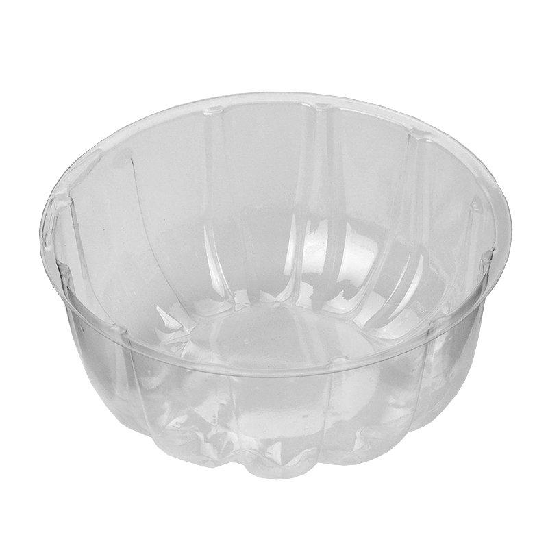 Контейнер круглый внешний d=95 мм., h=41 мм., 200 мл., прозрачный, ОПС