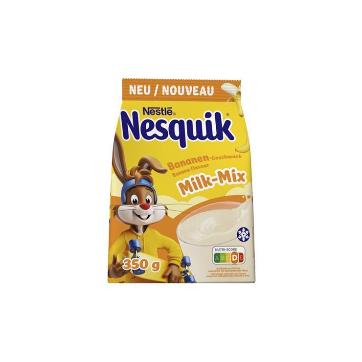 Коктейль молочный Nesquik bananen банан 350 гр., флоу-пак