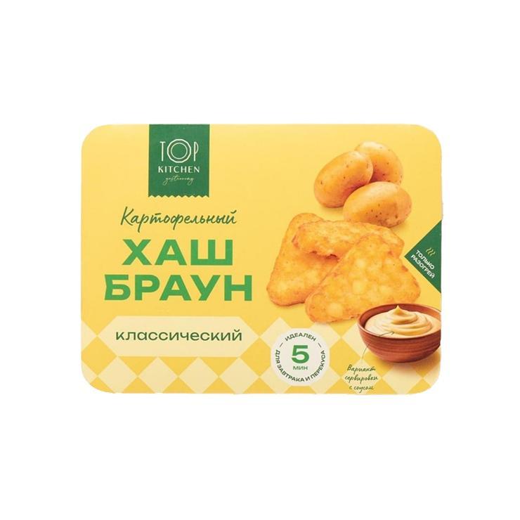 Хашбраун TOP Kitchen картофельный классический 320 гр., пластиковая упаковка
