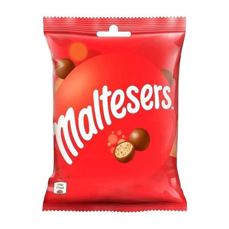 Шарики Maltesers шоколадные 68 гр., флоу-пак