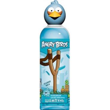 Шампунь Angry Birds охлаждающий для всех типов кожи ледяная мята Синяя птица Джей
