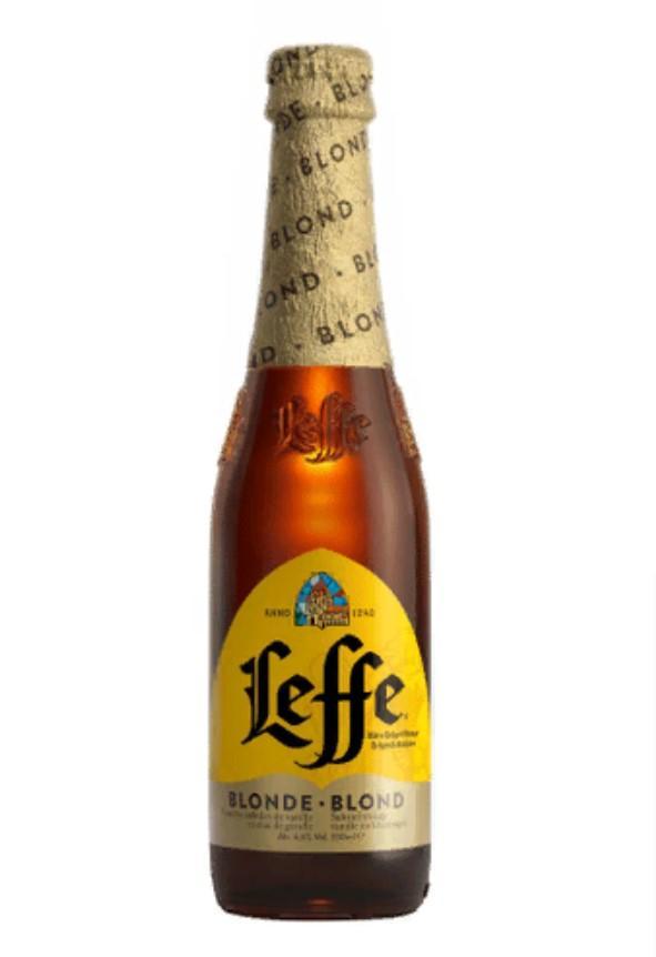 Пиво Leffe blond светлое 6,6% 330 мл., стекло