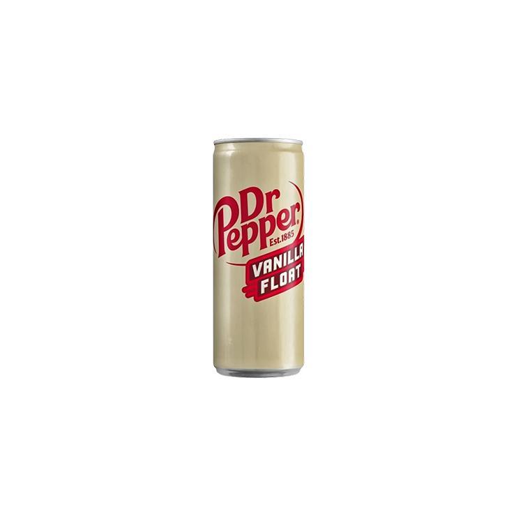 Напиток газированный Dr.Pepper vanilla float 330 мл., ж/б