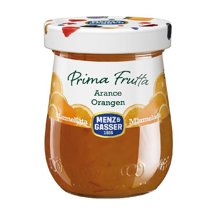 Мармелад Menz & Gasser Prima Frutta апельсин 340 гр., стекло