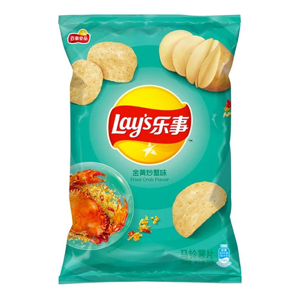 Чипсы Lay's жареный краб 70 гр., флоу-пак
