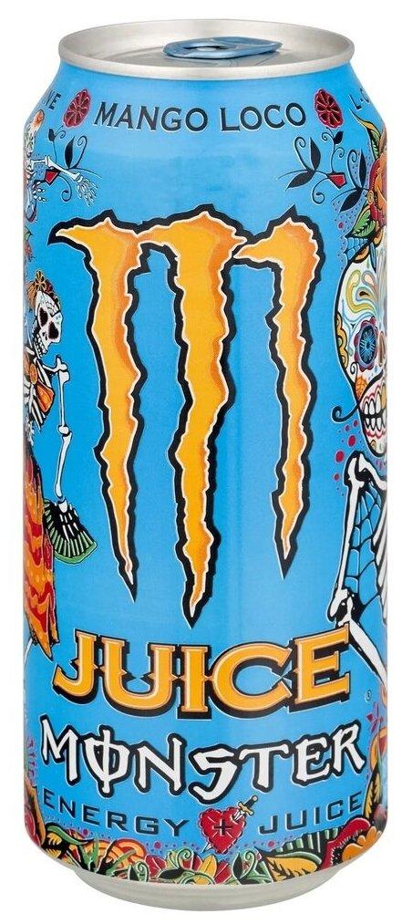 Напиток энергетический Monster (Ирландия) Mango Loco,500 мл., ж/б