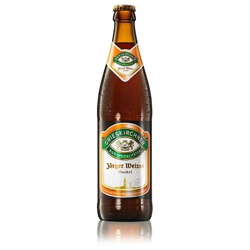 Пиво темное, фильтрованное, пастеризованное, 5,0 % Grieskirchner Jorger Dunkel, 500 мл., стекло