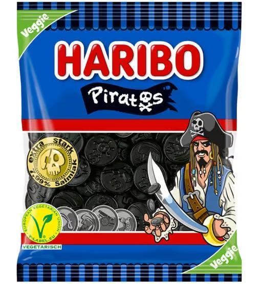 Мармелад жевательный Haribo Piratos 175 гр., флоу-пак