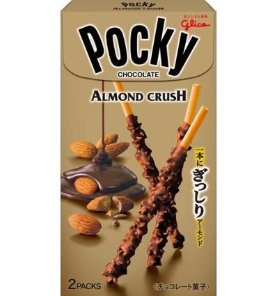 Соломка Pocky Almond crush с миндалем 10 шт., картон