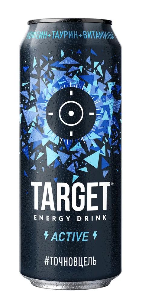 Напиток энергетический Бочкари Target active 450 мл., ж/б