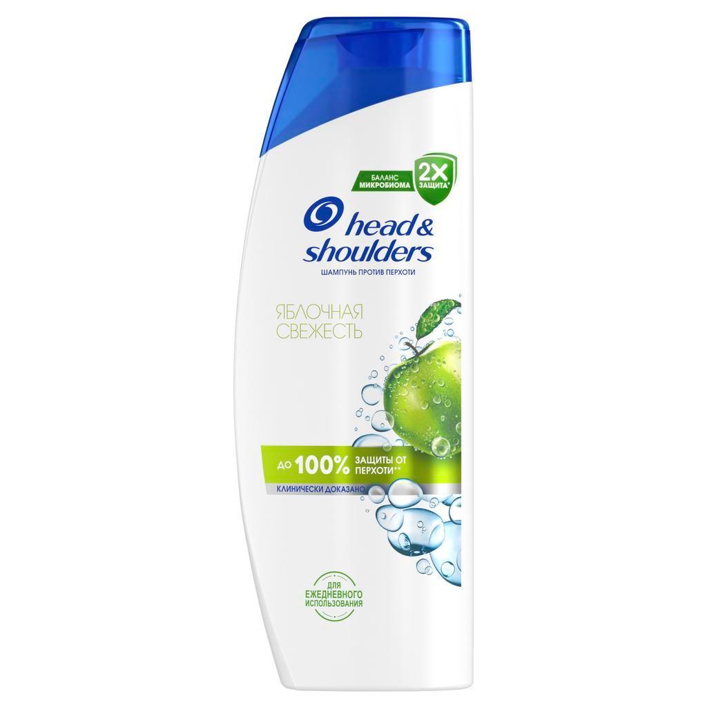 Шампунь против перхоти Head&Shoulders Яблочная свежесть, 400 мл., флакон