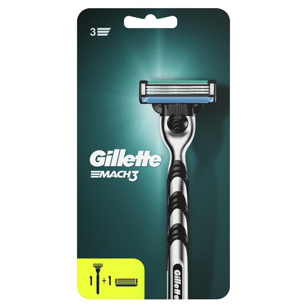 Станок для бритья Gillette Mach3 1 шт., блистер