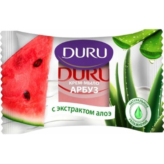 Крем-мыло DURU Арбуз и экстракт Алоэ 80 гр., флоу-пак