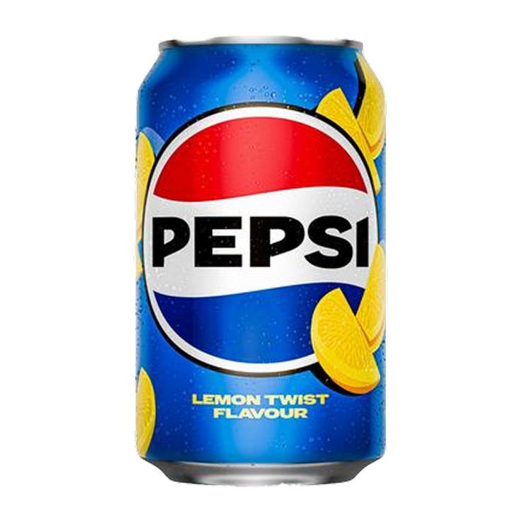 Напиток сильногазированный Pepsi Lemon Дания 330 мл., ж/б