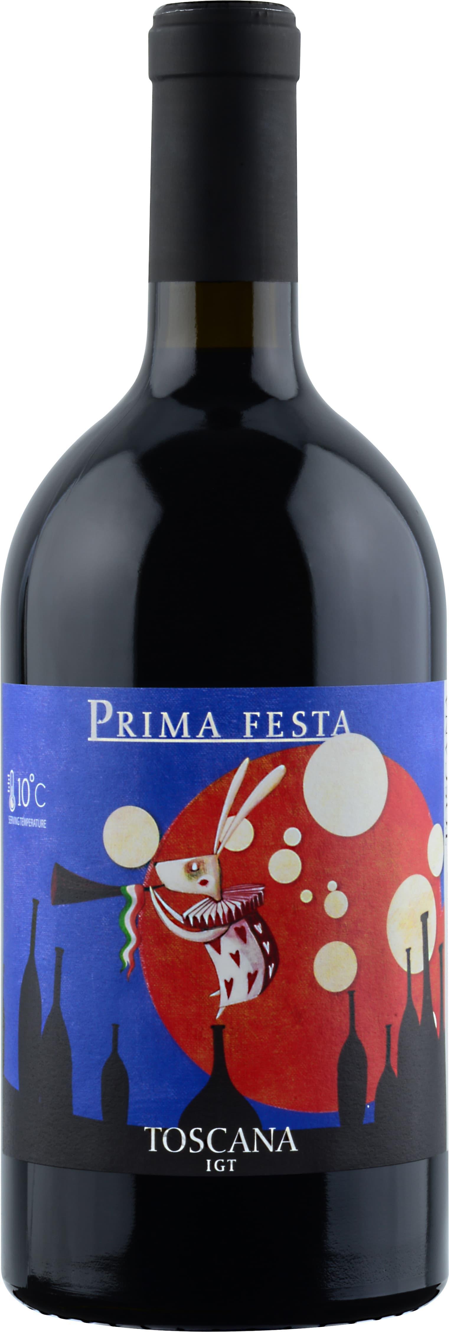 Вино Прима Феста Тоскана красное п/сухое Италия 750 мл., стекло