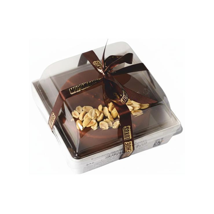 Мороженое Колибри LUXUS арахис карамель нуга сливочное 300 гр., пластиковая упаковка