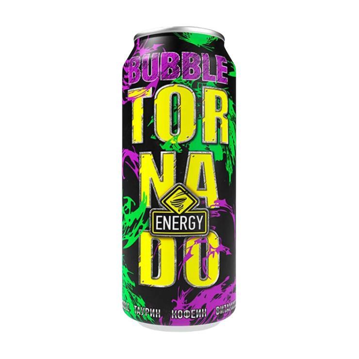 Напиток энергетический Tornado Energy Bubble 450 мл., ж/б