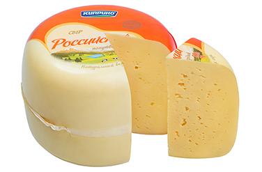 Сыр Киприно Российский 50% цилиндр 1,5 кг., пленка