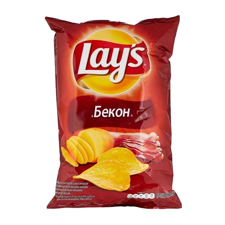 Чипсы Lay's бекон 140 гр., флоу-пак