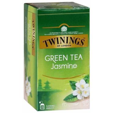 Чай Twinings Jasmine зеленый 25 пакетиков, 45 гр., картон