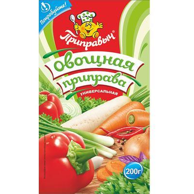 Приправа Приправыч универсальная овощная, 200 гр., дой-пак