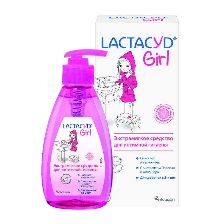 Средство Lactacyd Girl для интимной гигиены для девочек, 200 мл., картон
