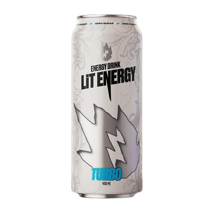Напиток энергетический LiT Energy Турбо Зеро 450 мл., ж/б