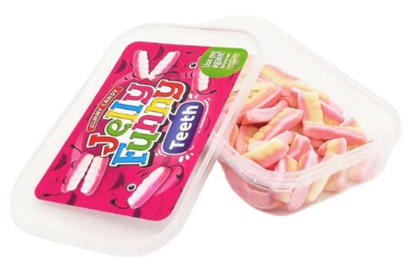 Мармелад жевательный Jelly Funny Teeth Зубы 200 гр., ПЭТ