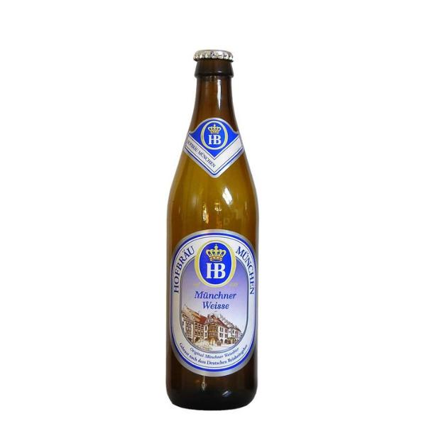 Пиво Hofbrau Original светлое фильтрованное 5,1% 500 мл., стекло
