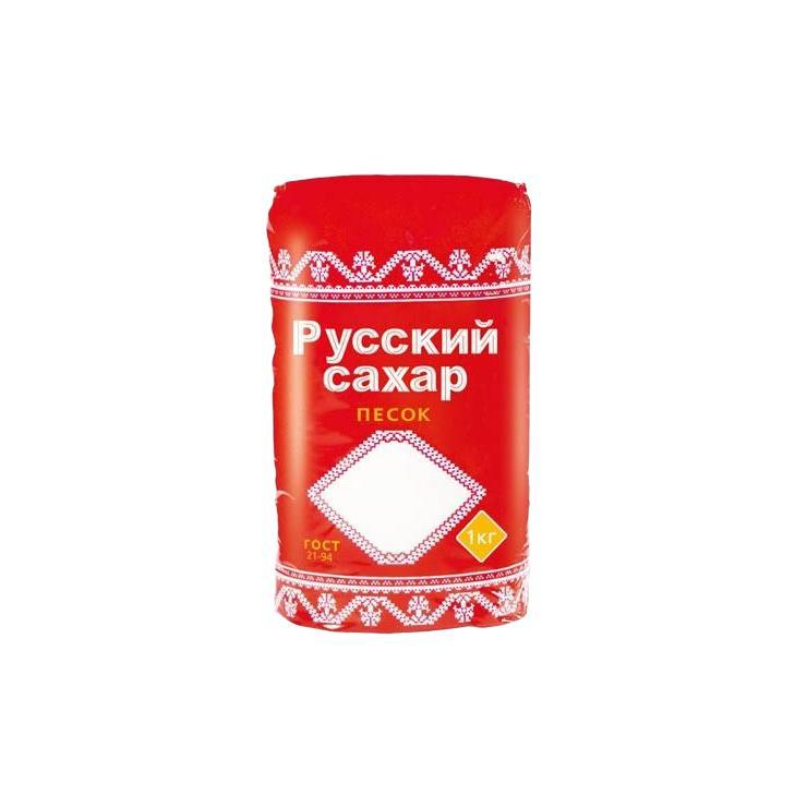 Сахар-песок Русский сахар 1 кг., флоу-пак