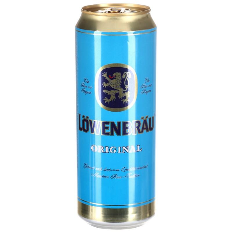 Пиво Lowenbrau светлое 4,5% 475 мл., ж/б