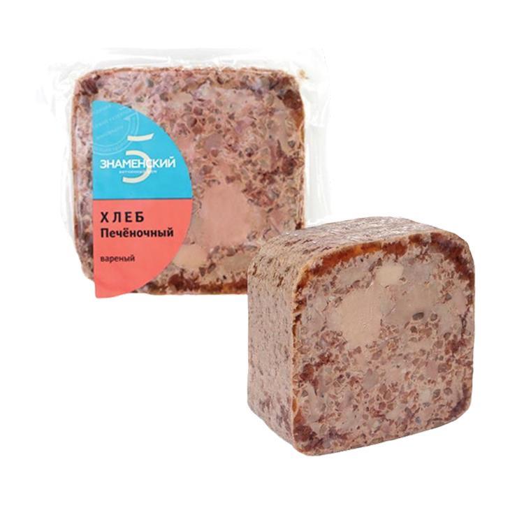 Хлеб Знаменский СГЦ печеночный вареный 300 гр., в/у
