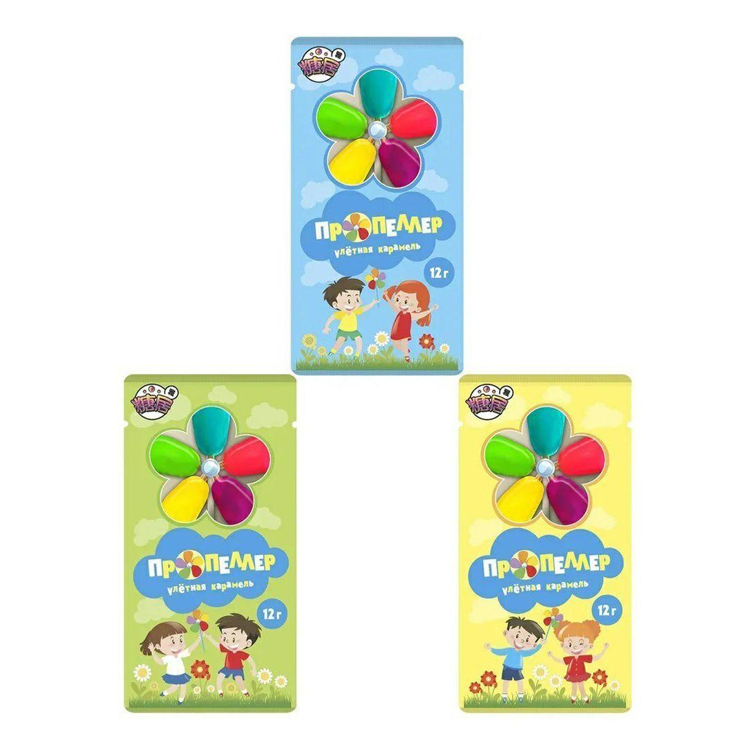 Карамель на палочке Fun Candy Lab Пропеллер улетная 12 гр., саше