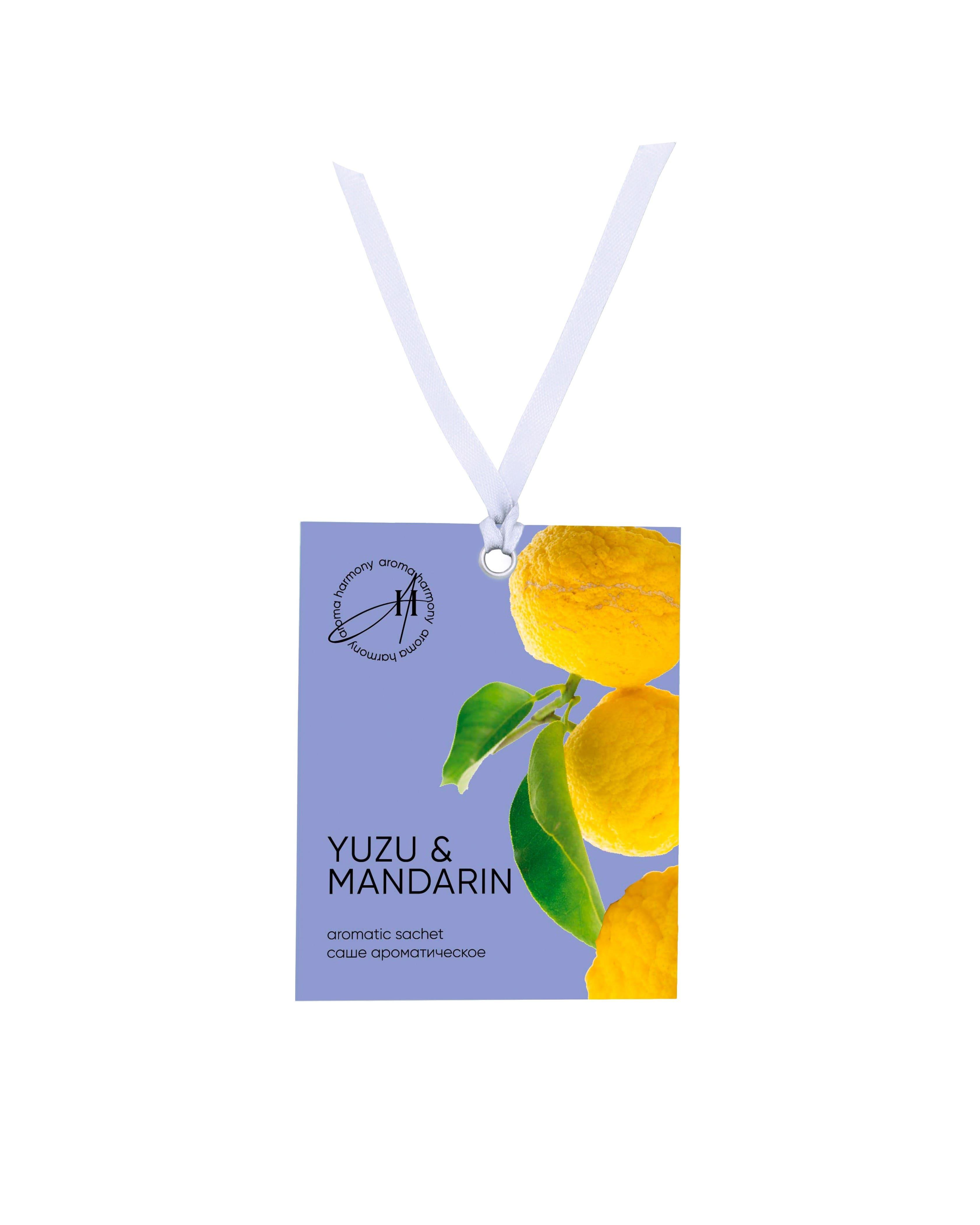 Саше ароматизированное Aroma Harmony Yuzu mandarin 10 гр., саше