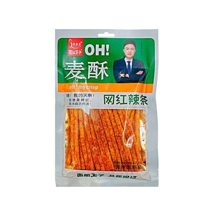 Полоски мучные со вкусом барбекю 172 гр., саше