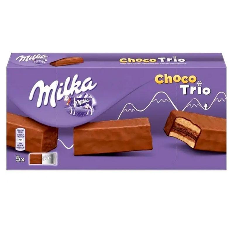 Пирожное Milka Choco Trio 150 гр., картон