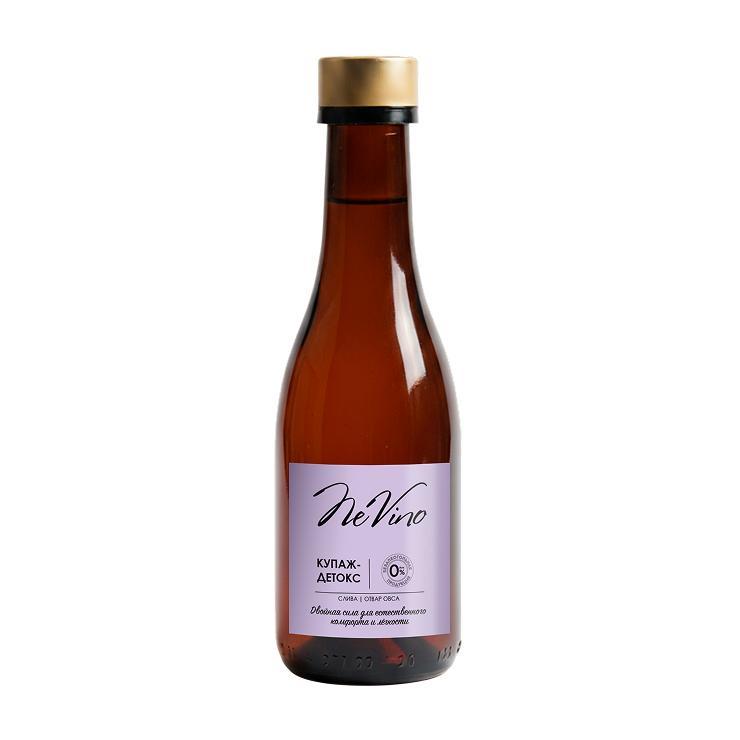 Вино NeVino безалкогольное купаж №8 детокс слива овес 200 мл., стекло