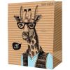Пакет подарочный ArtSpace giraffe 26*32*12см крафт