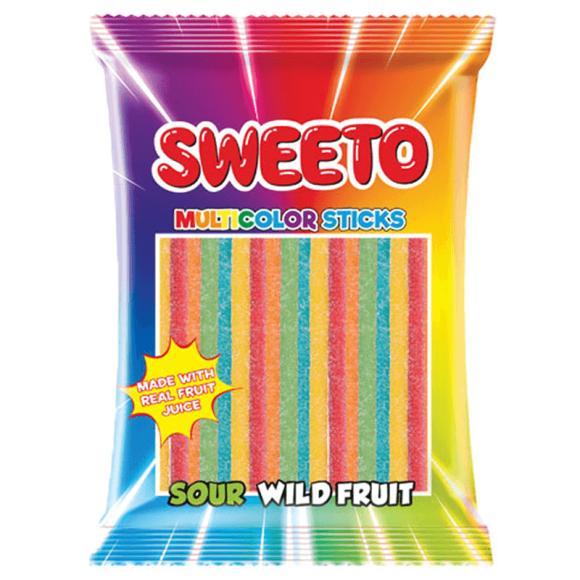 Мармелад Sweeto Multicolor sticks 80 гр., флоу-пак
