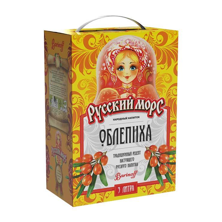Морс Русский морс облепиховый 3 л., картон