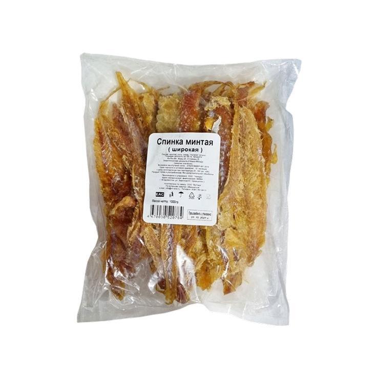 Минтай Милара спинка широкая 1 кг., пакет