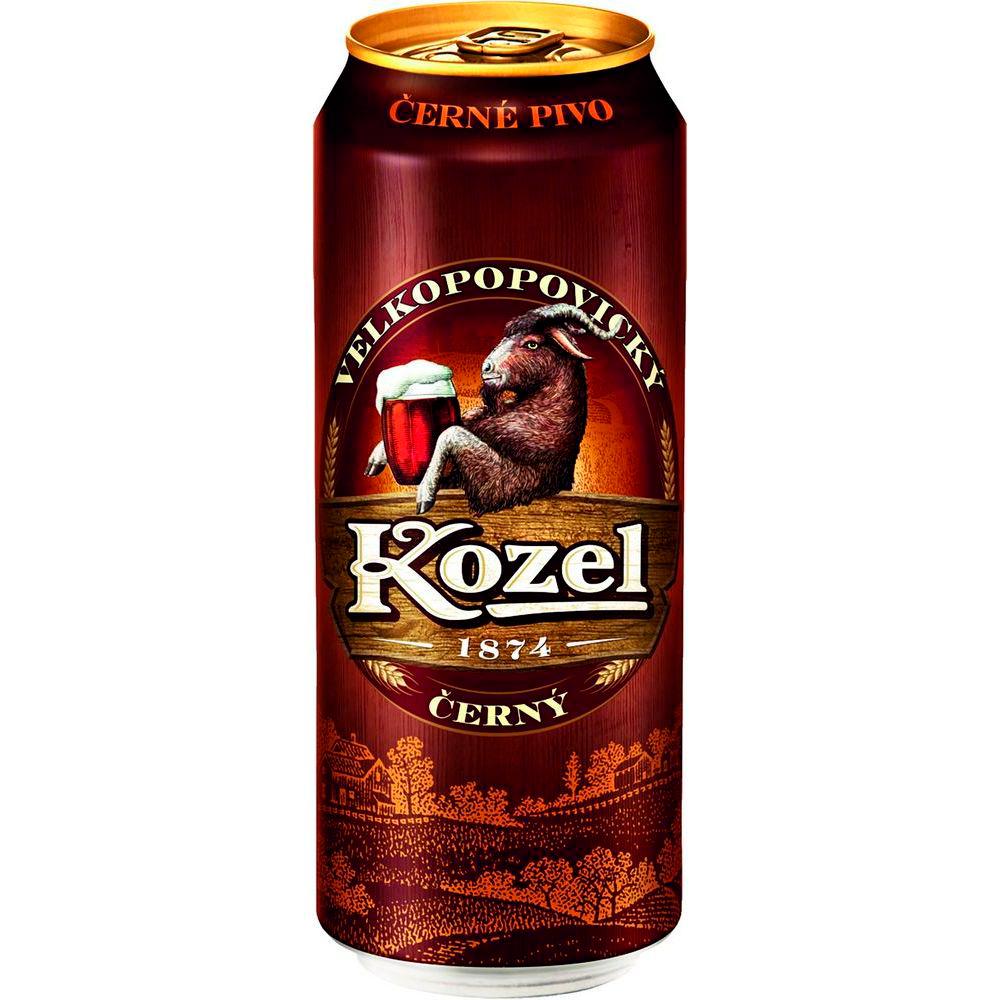 Пиво VELKOPOPOVICKY Kozel Темное 3,7%, 450 мл., ж/б