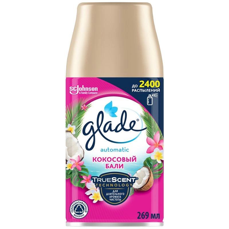 Сменный блок Glade Automatic Кокосовый Бали 269 мл., баллон