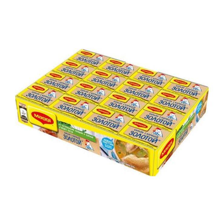 Бульон Maggi золотой куриный 9 гр. х 48 шт., картон