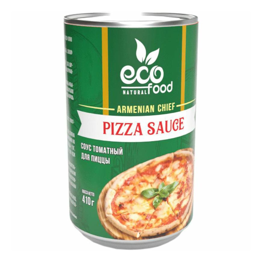Соус Ecofood томатный для пиццы 410 гр., ж/б