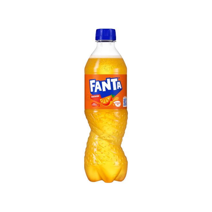 Напиток газированный Fanta со вкусом апельсина 500 мл., ПЭТ